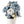 Load image into Gallery viewer, Vase with Flowers Blue