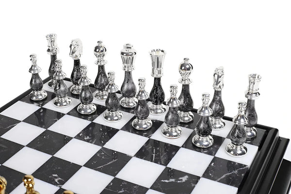 Oriental Big Set Fantasy Style + Black Wooden and marble chess board