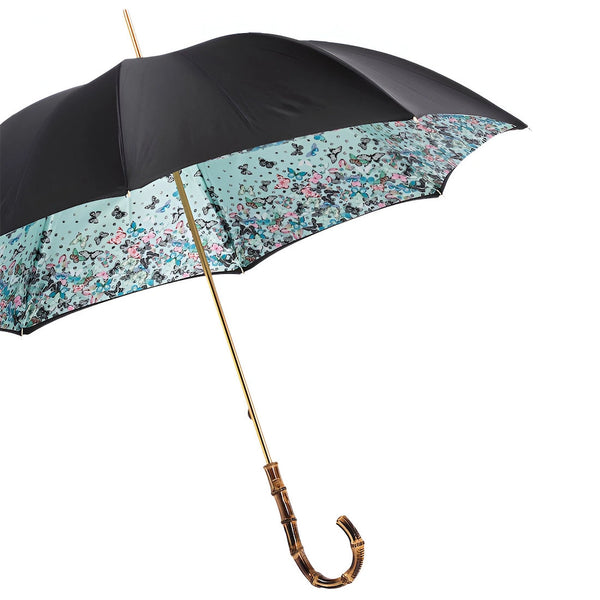 Umbrella with Butterflies and Bamboo