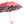 Load image into Gallery viewer, Coral Tint Umbrella with Butterfly Interior
