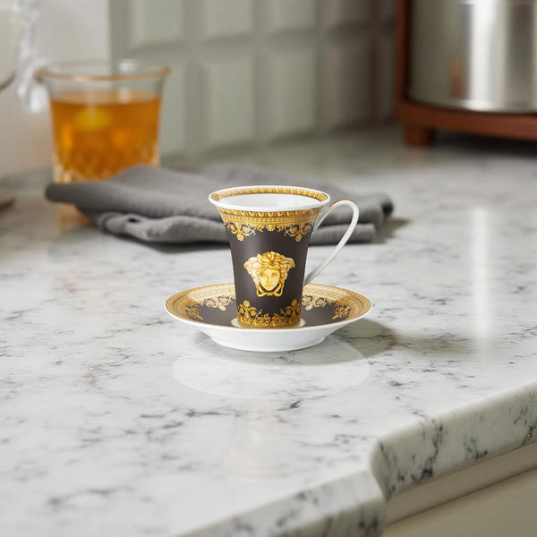 I Love Baroque Nero Coffee cup & saucer