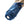 Load image into Gallery viewer, Blue Dahlia Folding Umbrella