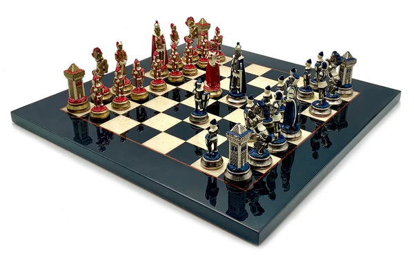 Mary Stuart Set + Black Briar Precious Wood Chessboard