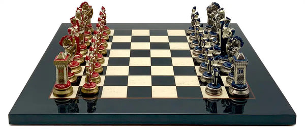 Mary Stuart Set + Black Briar Precious Wood Chessboard