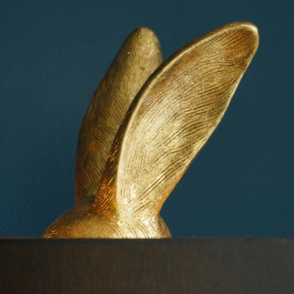 Floor lamp Hiding Rabbit Gold Black