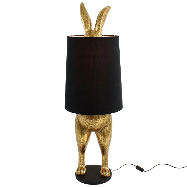 Floor lamp Hiding Rabbit Gold Black