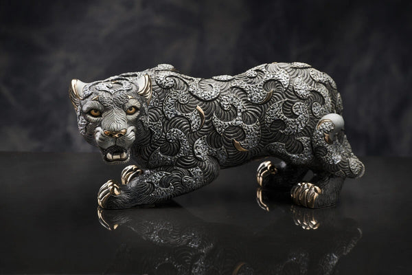 Panther With Arabesques Walking