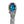 Load image into Gallery viewer, Black Umbrella with Luxury Blue Gem Handle