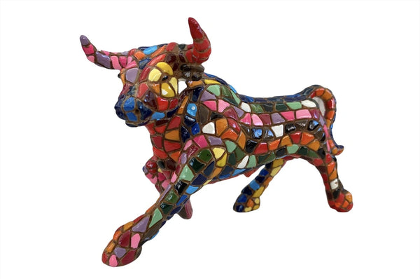 Classic Bull Mosaic