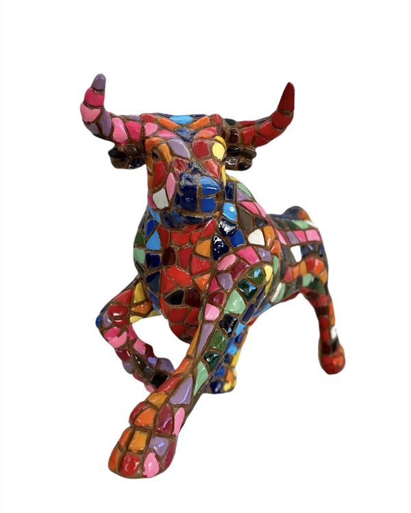 Classic Bull Mosaic