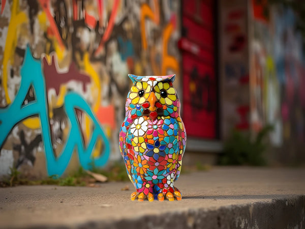 Flower Owl All measurements