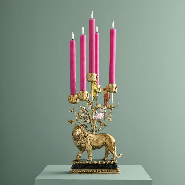 Candle Holder Lion
