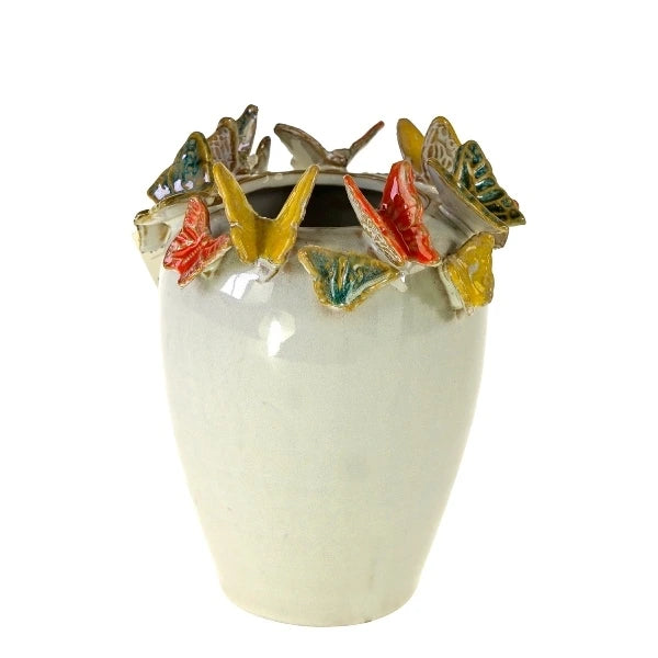 Vase with Butterfly