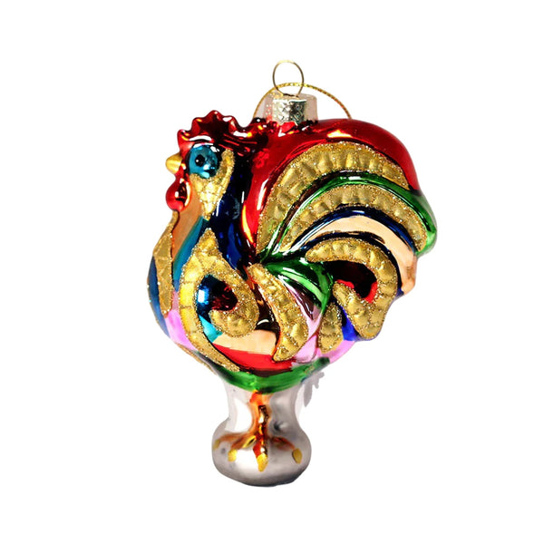 Set of 6 Christmas Mosaic Ornaments