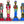 Load image into Gallery viewer, Hand Painted Metal Chess Pieces + Ebony effect wooden chessboard