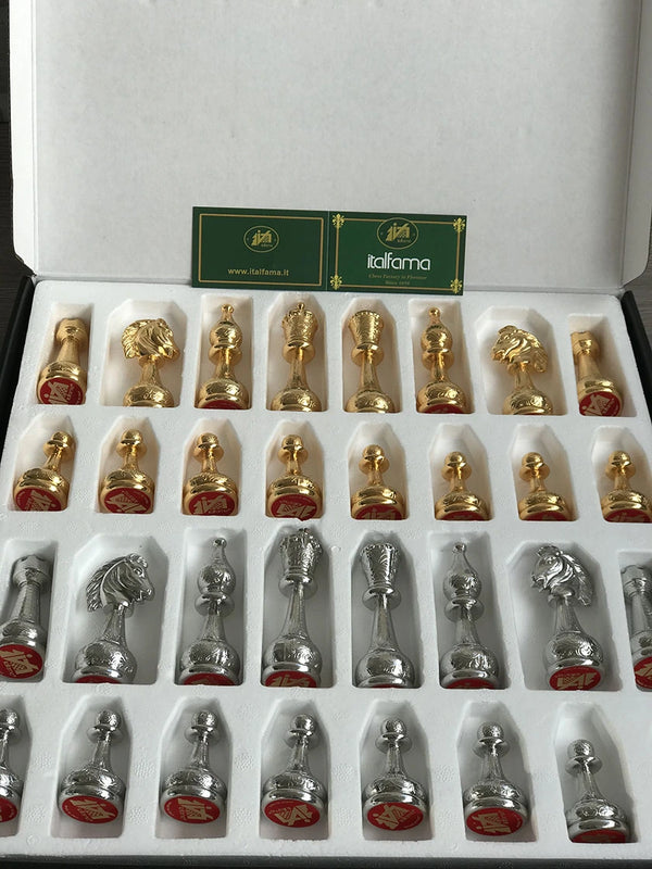 Flowery Gold Silver Plated Set