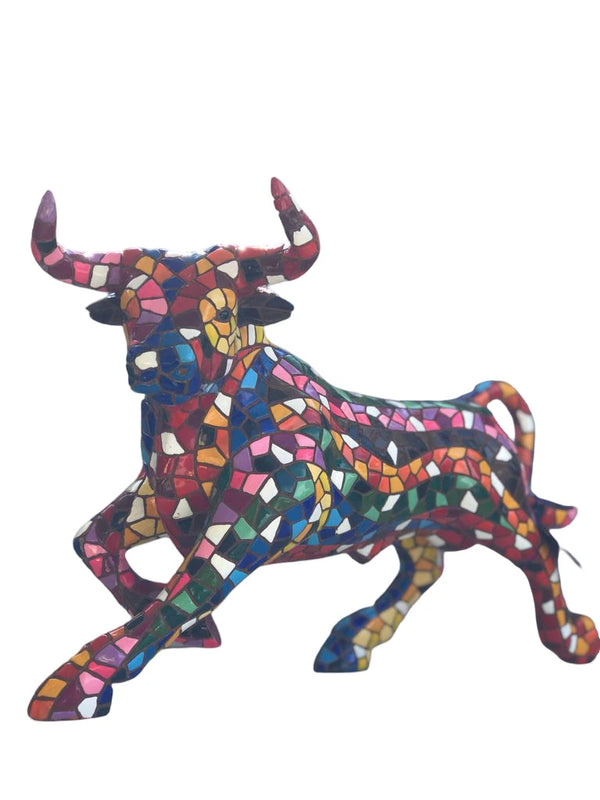 Classic Bull Mosaic