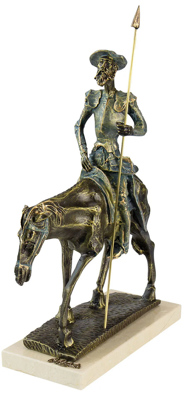 Don Quijote on a horse
