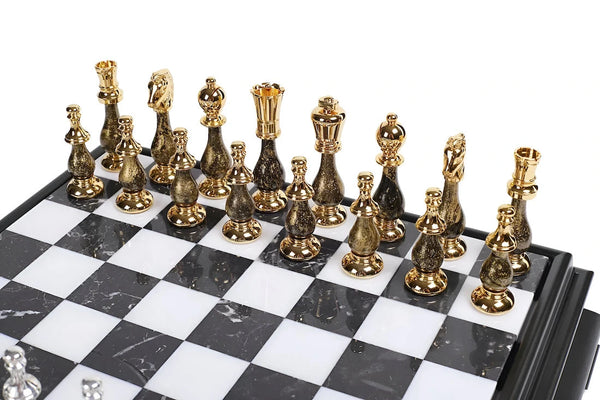 Oriental Big Set Fantasy Style + Black Wooden and marble chess board