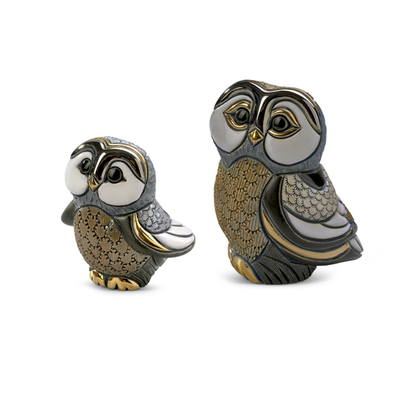 Tawny Owl & Baby Set