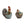 Load image into Gallery viewer, Rooster & Hen Set