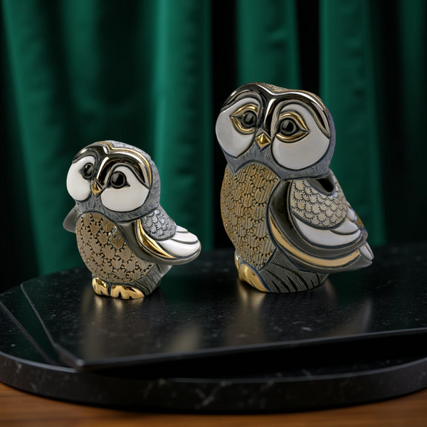 Tawny Owl & Baby Set