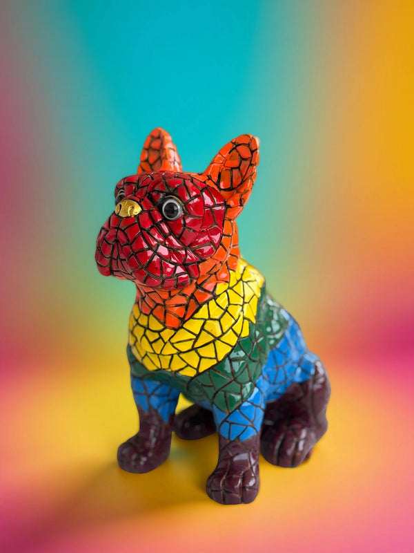 Mosaic Multicolor French Bulldog