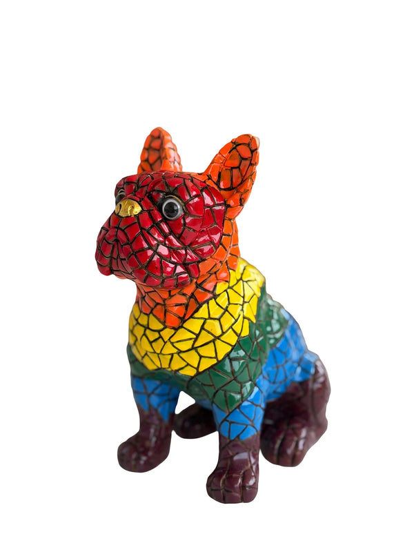 Mosaic Multicolor French Bulldog