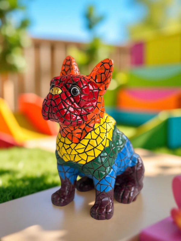 Mosaic Multicolor French Bulldog