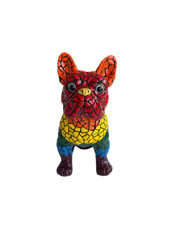 Mosaic Multicolor French Bulldog