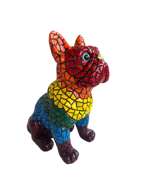 Mosaic Multicolor French Bulldog