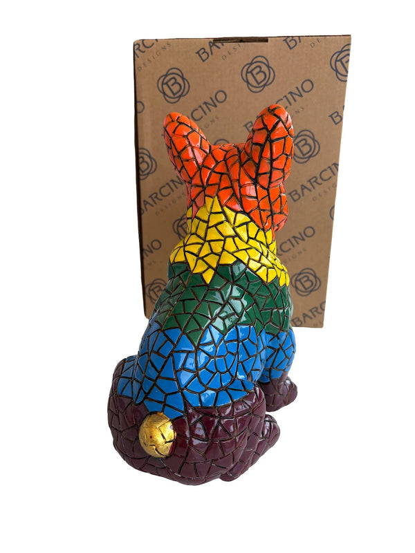Mosaic Multicolor French Bulldog