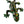 Load image into Gallery viewer, Classic Green Mosaic Salamander