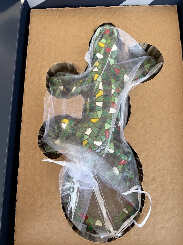 Classic Green Mosaic Salamander