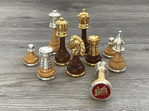 Persian Chess Set + Briar Precious Wood Chessboard