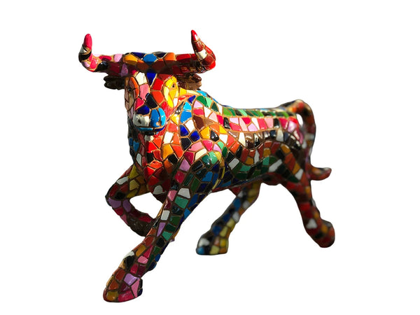 Classic Bull Mosaic