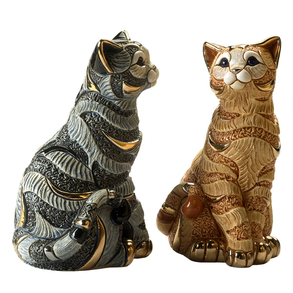 Striped Cats Set