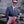 Load image into Gallery viewer, Silver Eagle Blue Umbrella