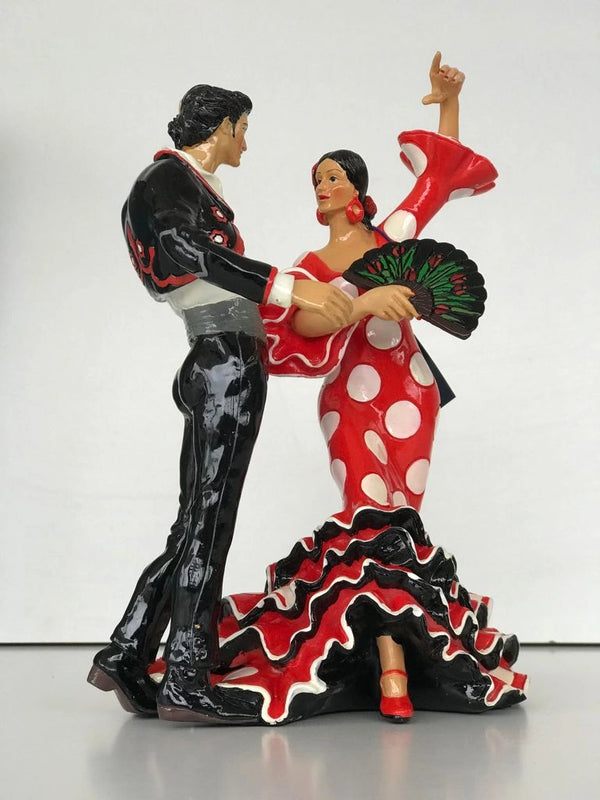 A Couple Dancing Flamenco All measurements