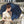 Load image into Gallery viewer, Luxury Blue Dahlia Umbrella Double Cloth