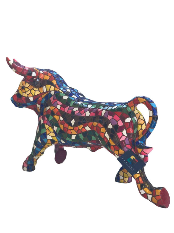 Classic Bull Mosaic