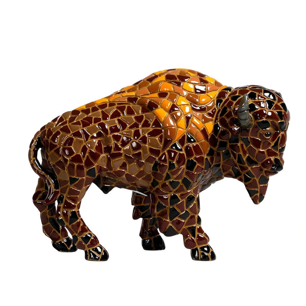Classic Mosaic Bison