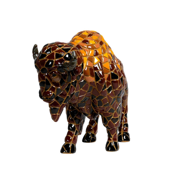 Classic Mosaic Bison