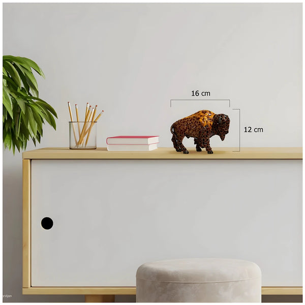 Classic Mosaic Bison