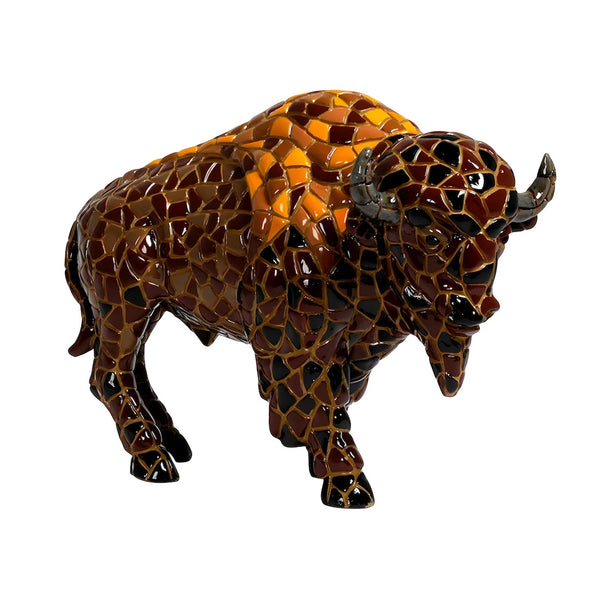 Classic Mosaic Bison
