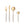 Load image into Gallery viewer, Cutipol Goa Ivory Gold 24 Pcs. Set + Wooden box