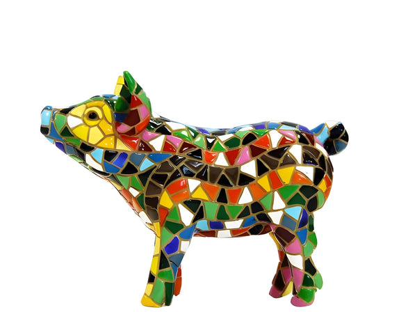 Classic Mosaic Piggy All measurements