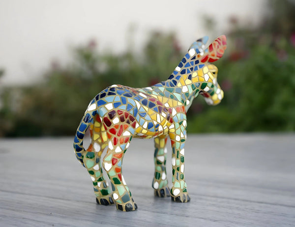 Classic Mosaic Donkey