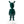 Load image into Gallery viewer, The dark green Guest Sculpture. Small model