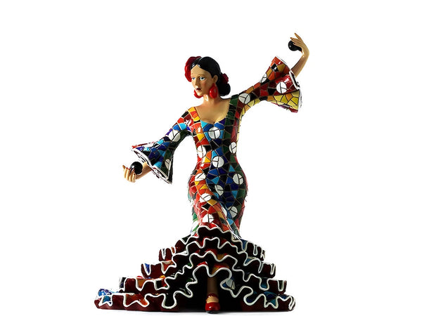 Mosaic Spanish Flamenco Dancer